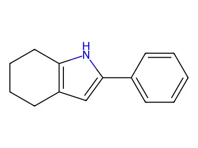 2-Phenyl-4,5,6,7-tetrahydro-1H-indole structure