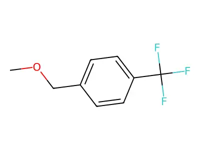 1-(Methoxymethyl)-4-(trifluoromethyl)benzene structure