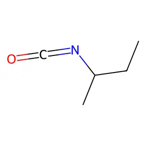 2-Isocyanatobutane structure
