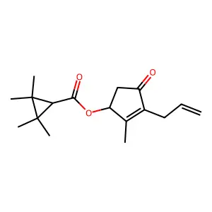 Terallethrin structure