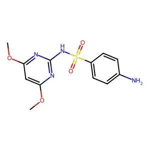Sulphamoprine structure
