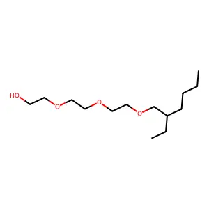 Triethylene glycol 2-ethylhexyl ether structure