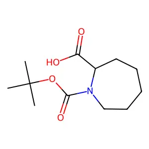 1-[(Tert-butoxy)carbonyl]azepane-2-carboxylic acid structure