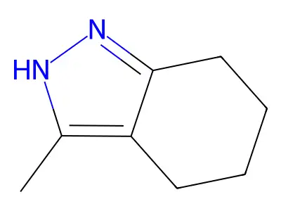 3-methyl-4,5,6,7-tetrahydro-1H-indazole structure