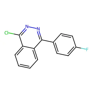1-Chloro-4-(4-fluorophenyl)phthalazine structure