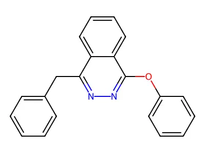 1-Benzyl-4-phenoxyphthalazine structure
