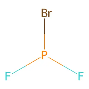 Phosphorus bromide difluoride structure
