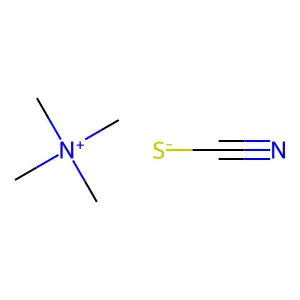 Ammonium, tetramethyl-, thiocyanate structure