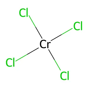 Chromium chloride (CrCl4), (T-4)- structure