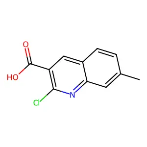 2-Chloro-7-methylquinoline-3-carboxylic acid structure