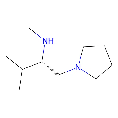 (S)-N,3-Dimethyl-1-(pyrrolidin-1-YL)butan-2-amine structure