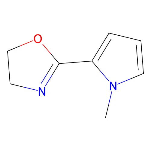 2-(N-methylpyrrol-2-yl) oxazoline structure