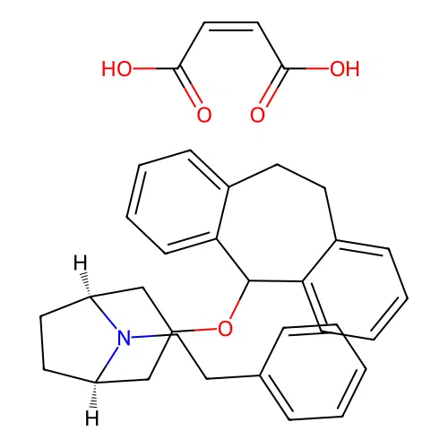 C30H33NO.C4H4O4 structure