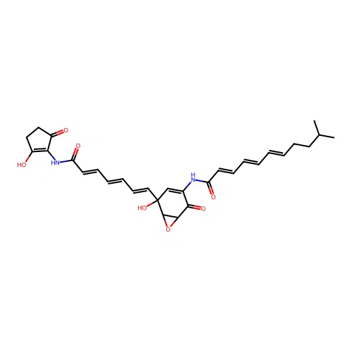 Manumycin E structure