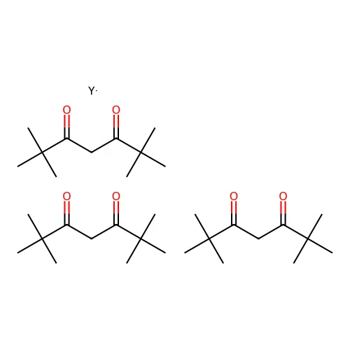 2,2,6,6-Tetramethylheptane-3,5-dione;yttrium structure