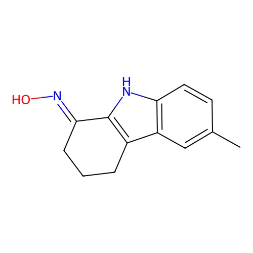 6-Methyl-2,3,4,9-tetrahydrocarbazol-1-one oxime structure