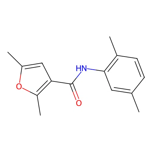 N-(2,5-dimethylphenyl)-2,5-dimethylfuran-3-carboxamide structure