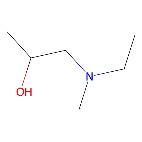 1-[Ethyl(methyl)amino]propan-2-ol structure