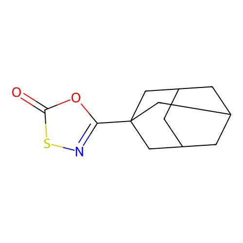 5-Adamantanyl-1,3,4-oxathiazolin-2-one structure