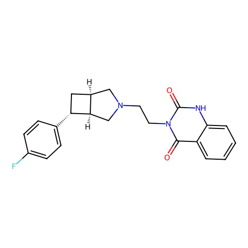 rac-Belaperidone structure