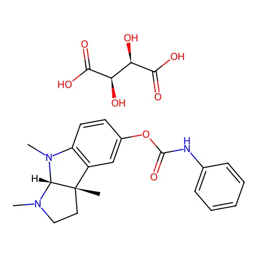 Phenserine tartrate structure