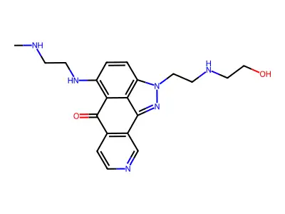 Nortopixantrone structure