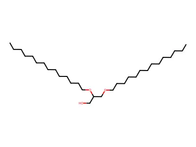 1,2-Di-O-tetradecylglycerol structure