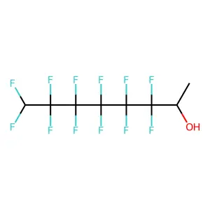 3,3,4,4,5,5,6,6,7,7,8,8-Dodecafluoro-2-octanol structure