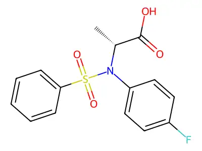 2-Pyrrolidin-1-ylpropanoic acid structure