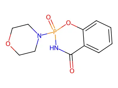 4-Hydroxy-2-(morpholin-4-yl)-2H-1,3,2lambda~5~-benzoxazaphosphinin-2-one structure