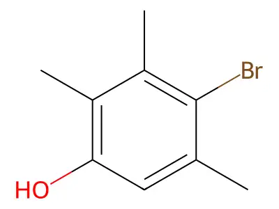 4-Bromo-2,3,5-trimethylphenol structure