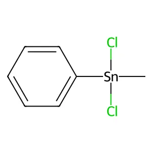 Dichloro-methyl-phenylstannane structure