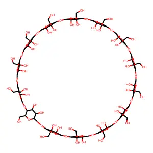 Iota-cyclodextrin structure