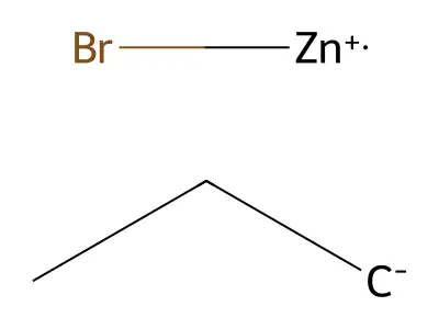 Propylzinc bromide solution structure