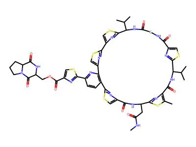 Amythiamicin C structure