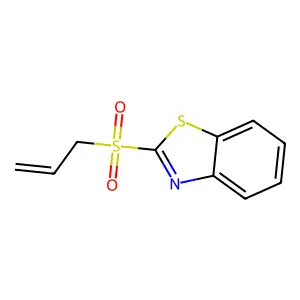 2-(Allylsulfonyl)benzothiazole structure