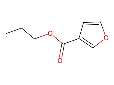 Propyl Furan-3-carboxylate structure