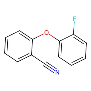 2-(2-Fluorophenoxy)benzonitrile structure