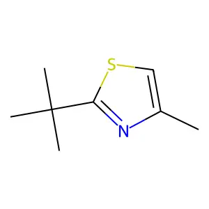 2-tert-Butyl-4-methyl-1,3-thiazole structure