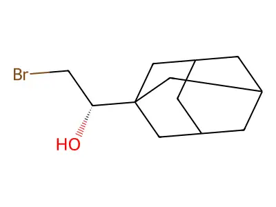 1-(Adamantan-1-yl)-2-bromoethan-1-ol structure