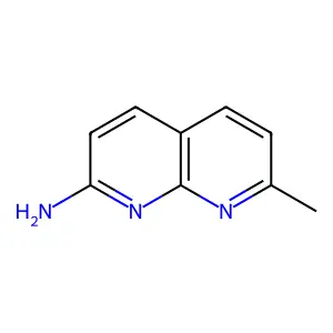 2-Amino-7-methyl-1,8-naphthyridine structure
