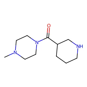 1-Methyl-4-[(3R)-piperidine-3-carbonyl]piperazine structure