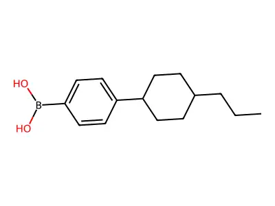 4-(trans-4-Propylcyclohexyl)phenylboronic Acid structure