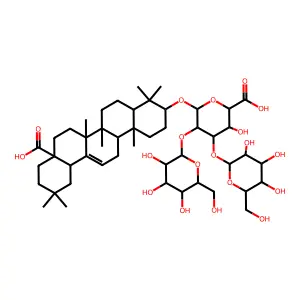 Elatoside B structure
