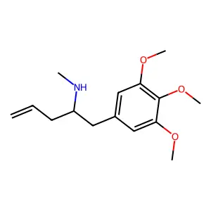 Trimoxamine structure