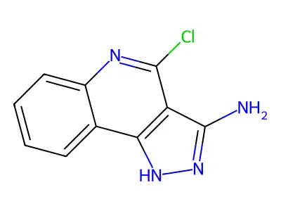4-chloro-1H-pyrazolo[4,3-c]quinolin-3-amine structure