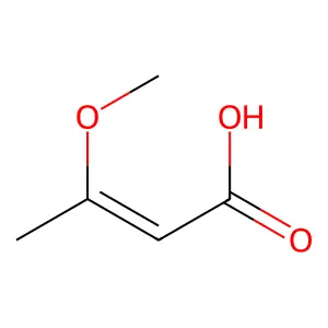 3-Methoxybut-2-enoic acid structure