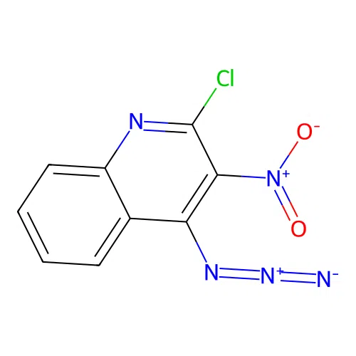 4-Azido-2-chloro-3-nitro-quinoline structure