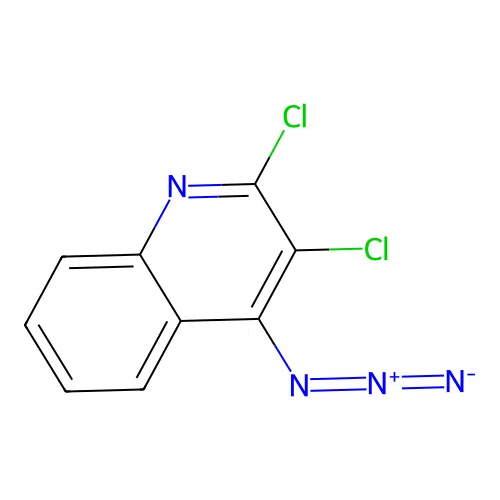 4-Azido-2,3-dichloro-quinoline structure