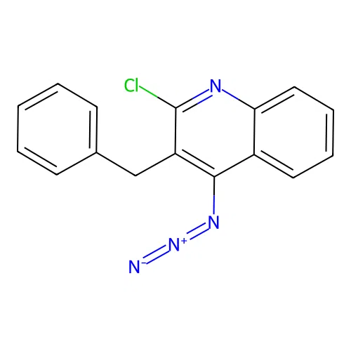 4-Azido-3-benzyl-2-chloro-quinoline structure
